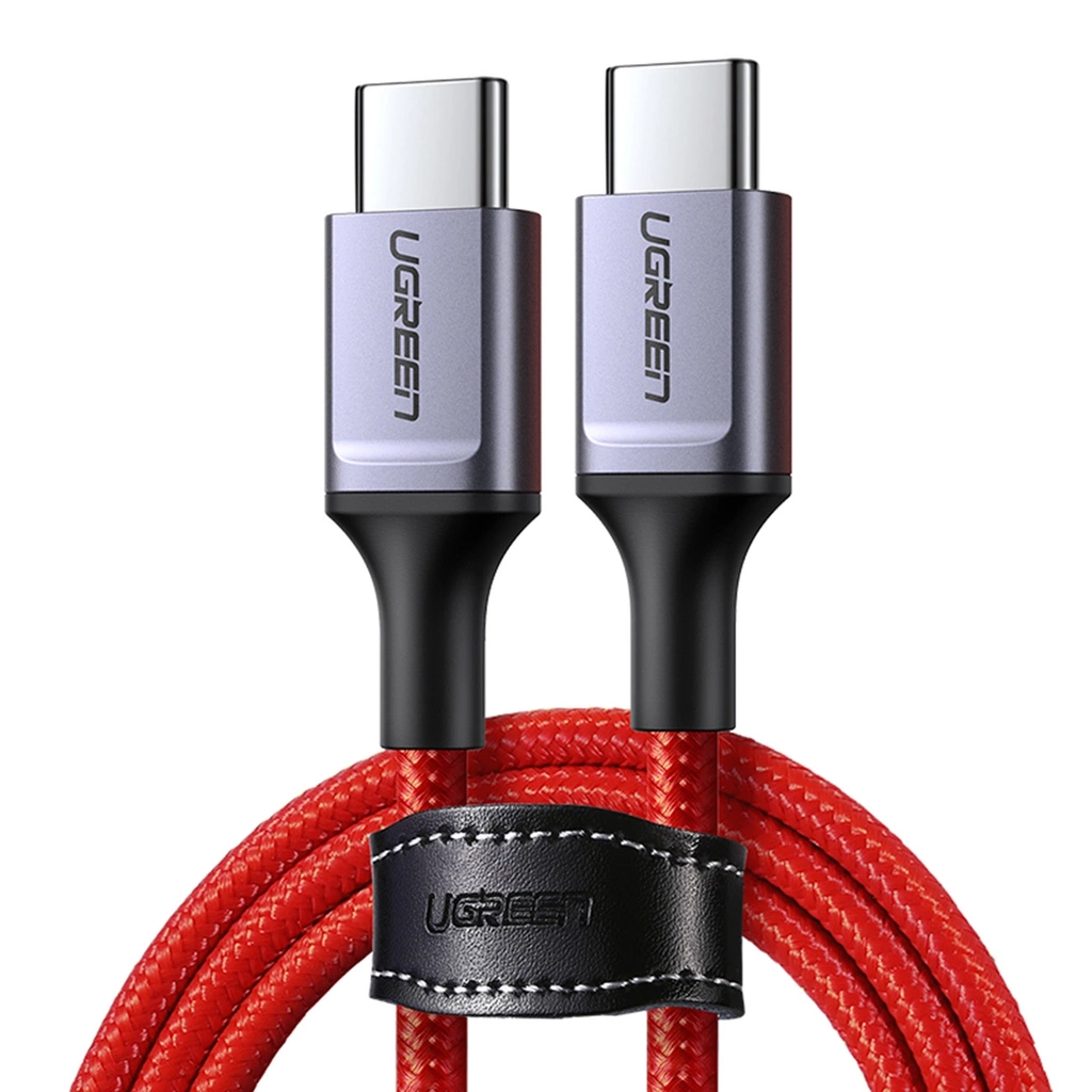 Czerwony kabel Ugreen US294 USB-C 2.0
