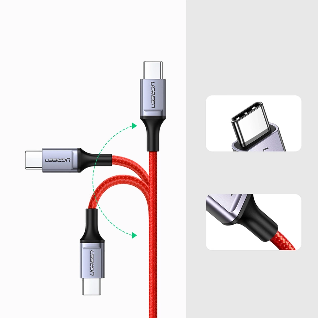 Idealna długość kabla Ugreen US294 USB-C 2.0