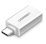 UGREEN USB-A 3.0 To USB-C 3.1 Adapter White