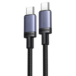 Cable USB-C to USB-C Ugreen L532, Power Delivery (PD), 480Mbps, 0.5m