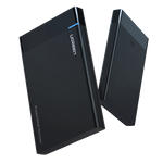 UGREEN US221 2.5" External HDD/SSD Enclosure, SATA 3.0, USB-C, 50cm (black)