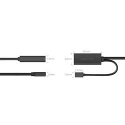 Ugreen active extension cable USB 3.2 Gen 1 (USB 3.0, USB 3.1 Gen 1) 10m black (US175)