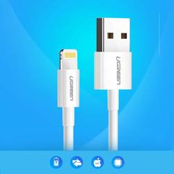 Ugreen cable USB-Kabel - Lightning MFI 1m 2,4A weiß (20728)