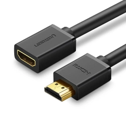 Kabel HDMI męski do HDMI żeński UGREEN, 3m (czarny) HD107
