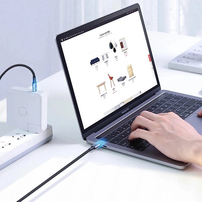 Kabel Ugreen US316 70428 USB-C - USB-C PD QC FCP 100W 5A 480Mb/s 1.5m - grau