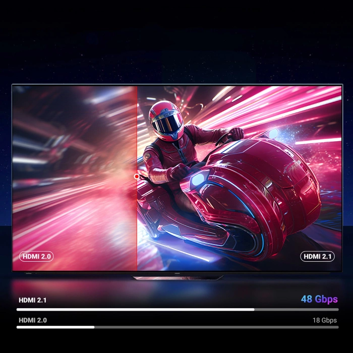 Kabel Ugreen HD171 35376 ze złączami HDMI 2.1 8K certyfikowany 5 m - szary