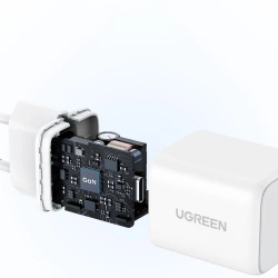 Ugreen X513 30W GaN 1x USB-C Wandladegerät - Weiß