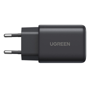 Charger Ugreen 2xUSB-C + USB 45W X527 GaN (black)