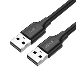 Ugreen kabel przewód USB 2.0 (męski) - USB 2.0 (męski) 0,5 m czarny (US128 10308)