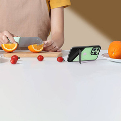 Ugreen Fusion Kickstand Case iPhone 13 Pro Hard Cover with Gel Frame and Stand black (90153)