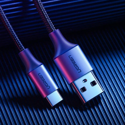 Ugreen Kabel USB - USB Type C Quick Charge 3.0 Kabel 3A 0,5m grau (60125)