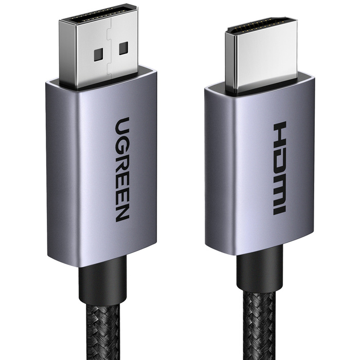 Kabel DisplayPort do HDMI Ugreen DP123 4K 30Hz, 1,5m