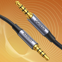 Ugreen -Kabel AUX-Miniklinke 3,5-mm-Kabel (männlich) - 3,5-mm-Miniklinke (männlich) 3 m schwarz (AV183)