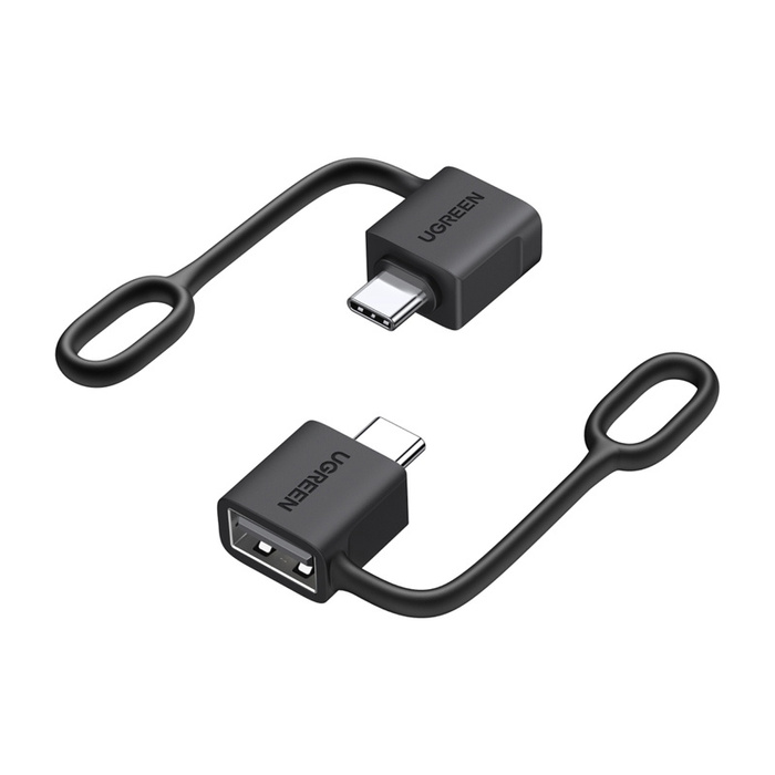 USB-C to USB-A Adapter Ugreen LS503, 2 pieces (white)
