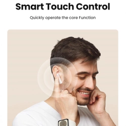 Słuchawki bezprzewodowe UGREEN WS200 HiTune T6 Hybrid ANC 15158 (białe)