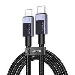 Cable USB-C to USB-C Ugreen L512, Power Delivery, 5A, 1m, 480Mbps (Star Gray)