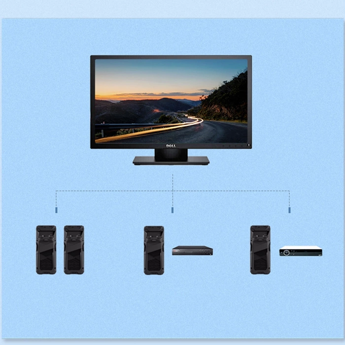 UGREEN 2-port VGA KVM Switch Black