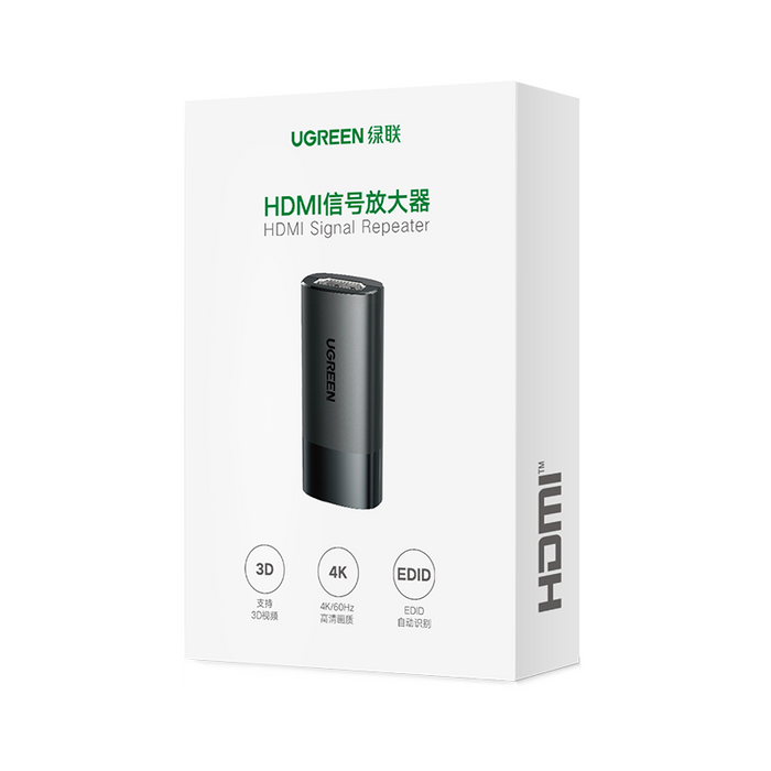 Adapter / Signalverstärker UGREEN CM429, HDMI 4K (schwarz)