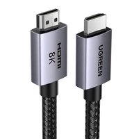 Ugreen HD171 25908 cable with HDMI 2.1 8K connectors certified 1 m - gray