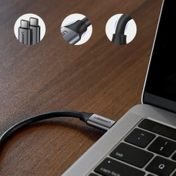 Kabel Ugreen US161 50751 USB-C 3.1 / USB-C 3.1 1.5m - szary
