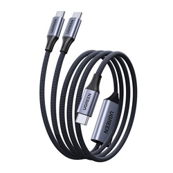 Universal cable Ugreen L533 USB-C x2 PD, 140W, 2m
