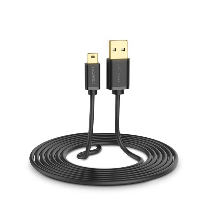 Ugreen kabel uSB auf Mini-USB 480 Mbps Kabel 3 m schwarz (US132 10386)