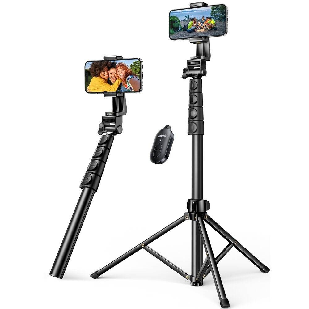 Selfie stick Ugreen LP680 with stand and Bluetooth remote