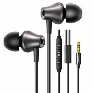 Headphones in-ear Ugreen 3.5mm EP105 (black)