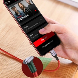 Kabel Ugreen US294 USB-C 2.0 / USB-C 2.0 3A - czerwony