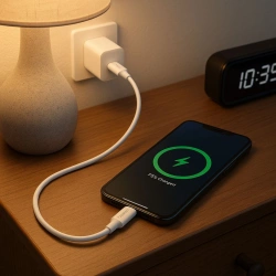 Ugreen kabel przewód USB Typ C (męski) na Typ C (męski) 1 m biały (US300)