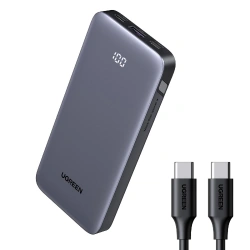 Powerbank Ugreen Nexode 10000mAh 30W USB-A 2xUSB-C - grau