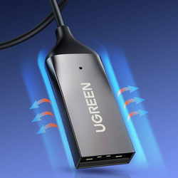 Ugreen Bluetooth 5.0 audio receiver cable USB audio adapter AUX jack black (70601 CM309)