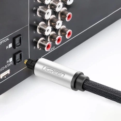 UGREEN Toslink Audio Optisches Kabel Aluminium geflochten 1m