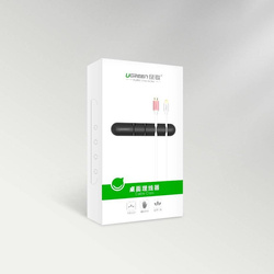 Ugreen selbstklebender 7-Kabel-Organizer schwarz (50320)