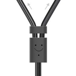 Przewód UGREEN AV102 2x RCA (Cinch) jack 3.5 mm 2m (czarny)