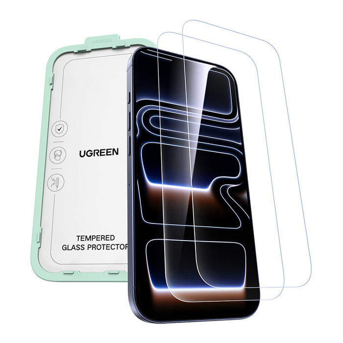 Tempered Glass Ugreen SP1143 for iPhone 17 Pro (2 pcs.)