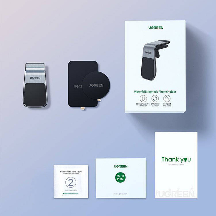 Ugreen magnetic holder car grille air vent silver (LP290)