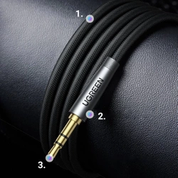 Ugreen AV190 przewód kabel przedłużacz AUX 3.5mm mini jack 3m