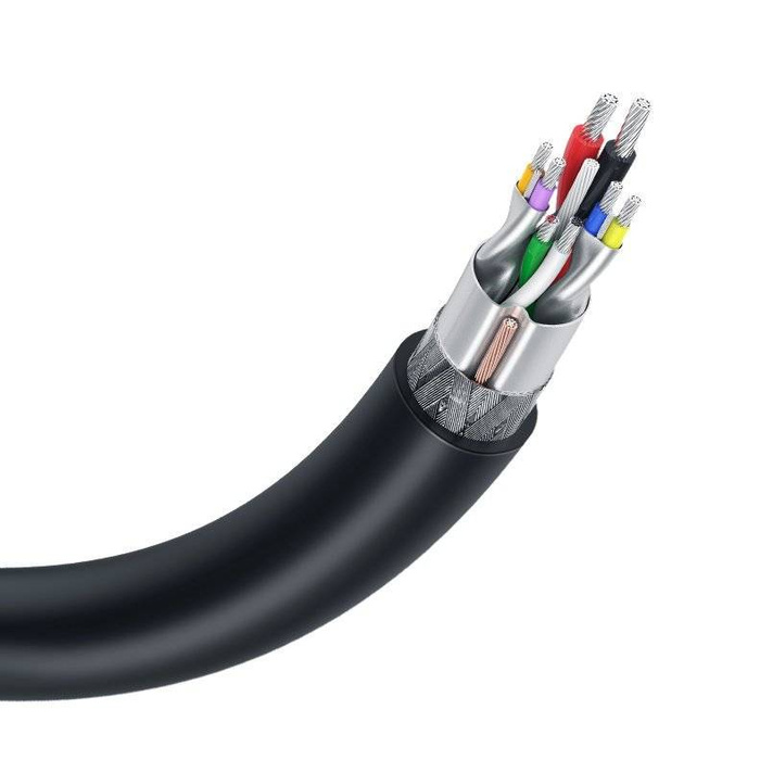 Ugreen cable USB 2.0 cable (male) - USB 2.0 (male) 0.5 m black (US128 10308)