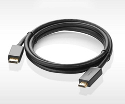 Ugreen Unidirektionales DisplayPort-zu-HDMI-Kabel 4K 30Hz 32 AWG 3m Schwarz (DP101 10203)
