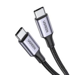 Cable Ugreen US316 USB-C / USB-C 480Mbps 5A 0.5m - gray