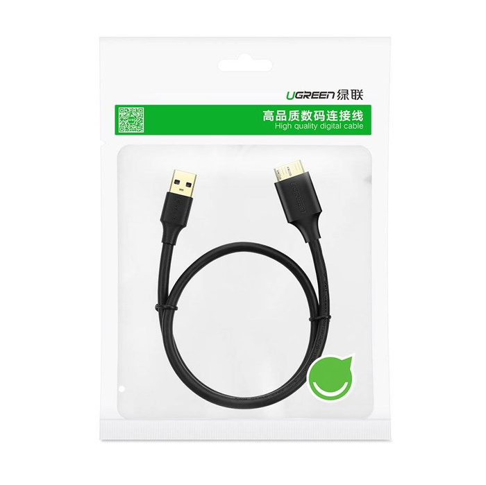 Ugreen Kabel - USB - Micro USB Typ B SuperSpeed 3.0 Kabel 1m schwarz (10841)