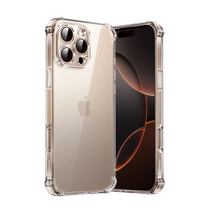 Etui Ugreen Bright Cushion iPhone 16 Pro (przezroczyste)