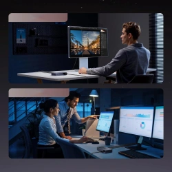 Switch Ugreen 6-Port 1Gbps Ethernet Switch mit PoE - Grau