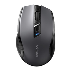 Wireless Mouse Ugreen MU006S, Bluetooth 5.4 + 2.4 GHz, USB-C (black)