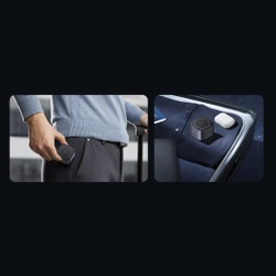 Ładowarka indukcyjna Qi 2w1 Ugreen W702 do Iphone, AirPods, 15W (szara)