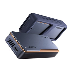 M.2 NVMe SSD-Gehäuse Ugreen D703, USB4 (grau)