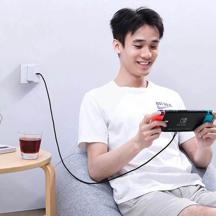 Kabel Ugreen US316 70428 USB-C - USB-C PD QC FCP 100W 5A 480Mb/s 1.5m - grau