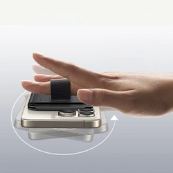 Portfel magnetyczny z funkcją podstawki i uchwytu do iPhone MagSafe, Ugreen LP836, skórzany (czarny)