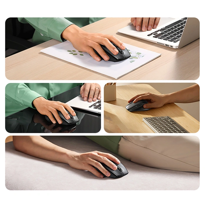 Mouse Ugreen wireless ergonomic optical - black